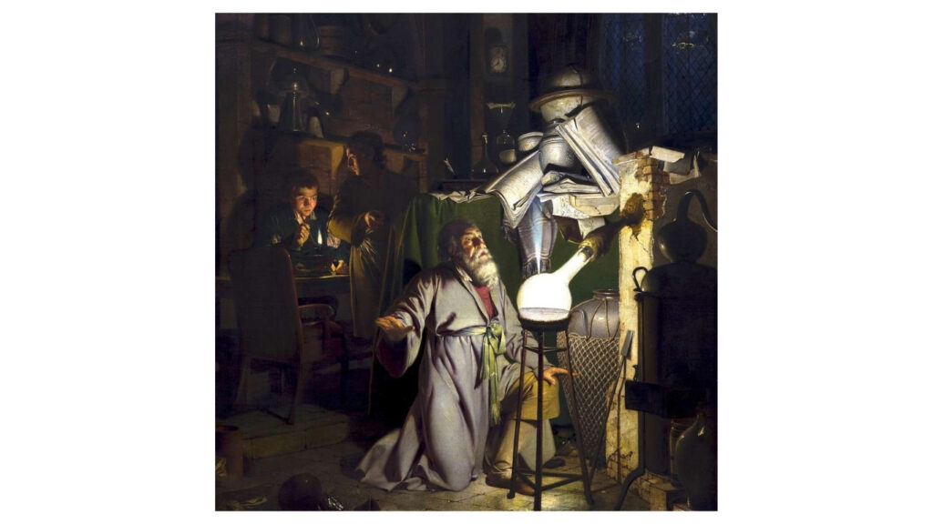 ' by Joseph Wright of Derby (1771)